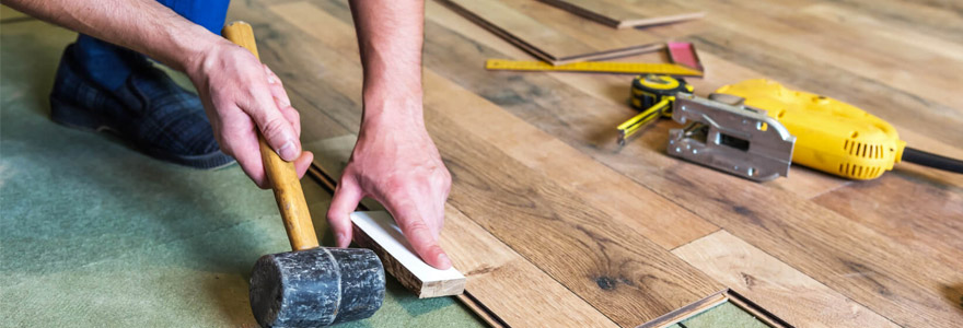 Installation de parquet