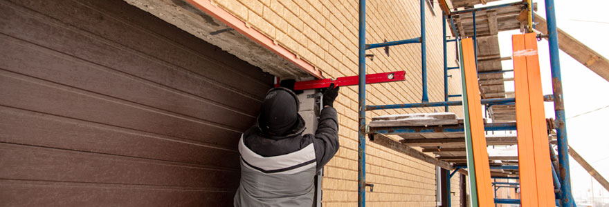 Installation de porte de garage